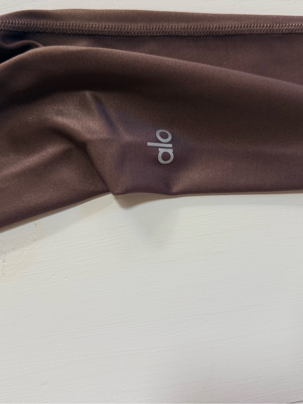 Alo Yoga High Waist Shine Leggings Brown Size M - Picture 5 of 5